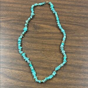 Chic Turquoise Stone Necklace